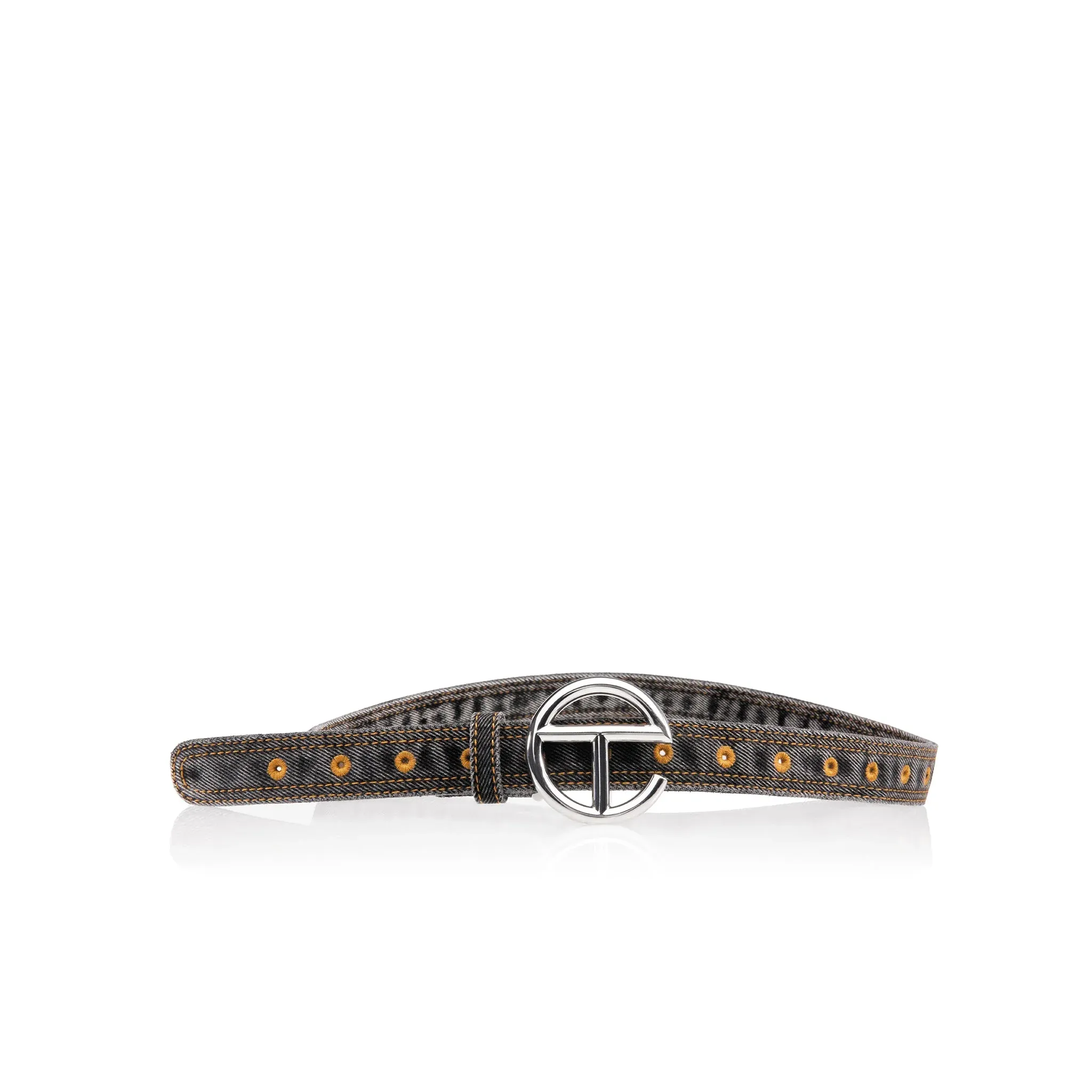 Denim Logo Belt