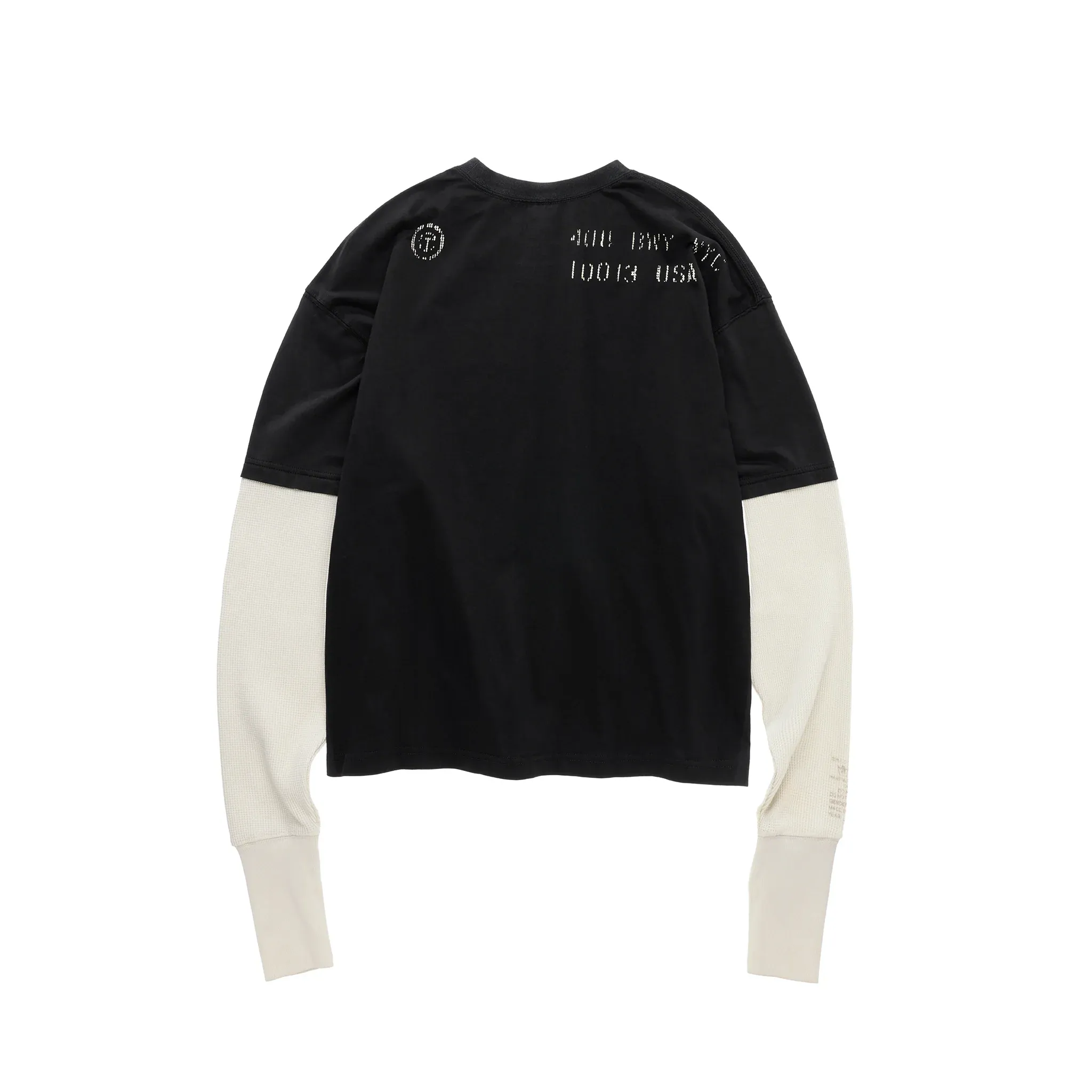 Burning Flag Thermal T-shirt