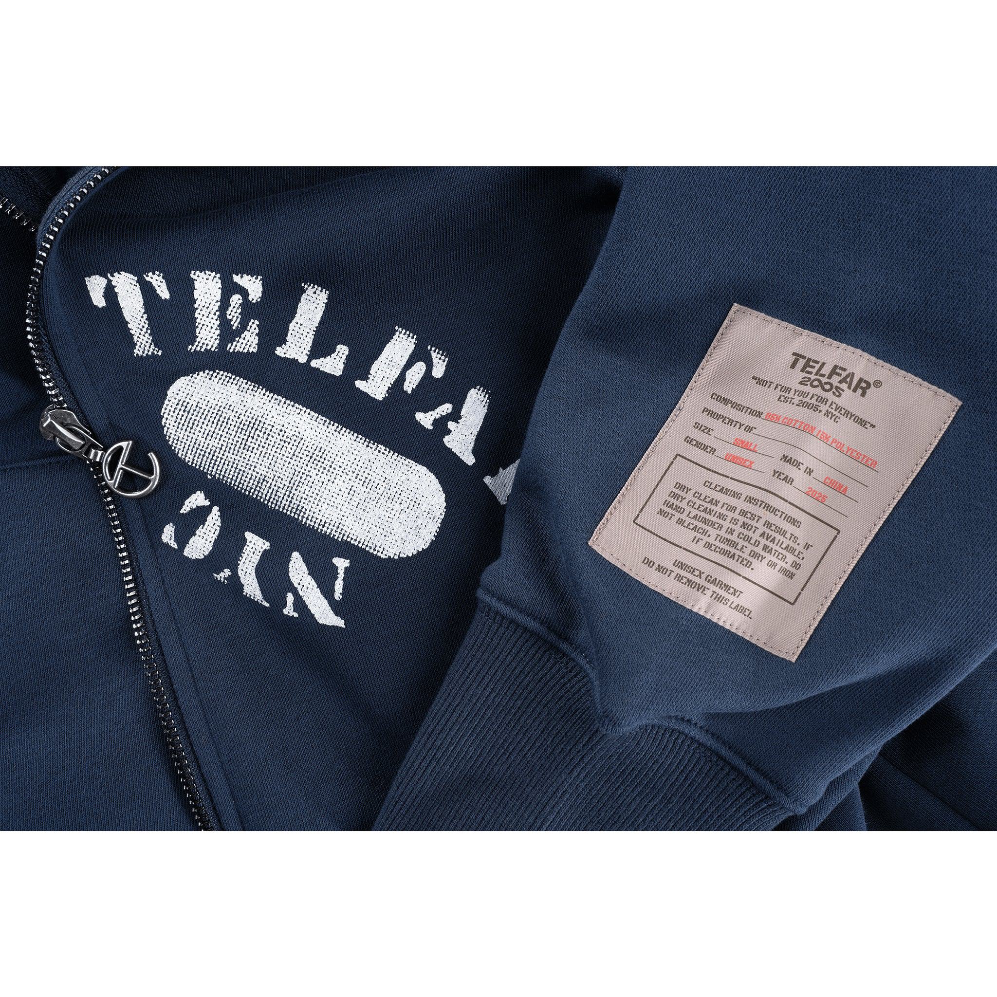 Telfar NYC Zip Up Hoodie